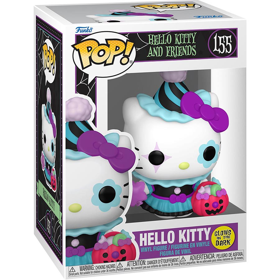 POP Sanrio Hello Kitty Hello Kitty Spooky Glow-In-The-Dark Vinyl Figure