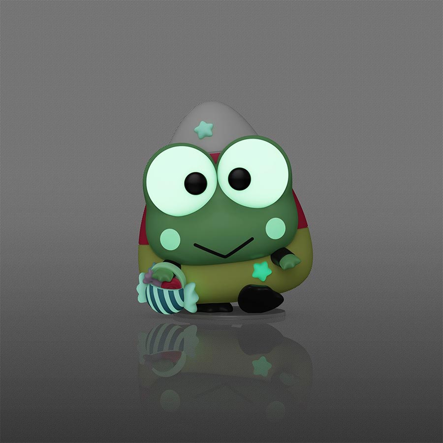 POP Sanrio Hello Kitty Keroppi Spooky Glow-In-The-Dark Vinyl Figure