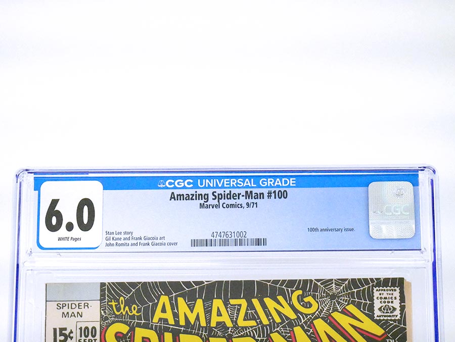 Amazing Spider-Man #100 Cover F CGC 6.0