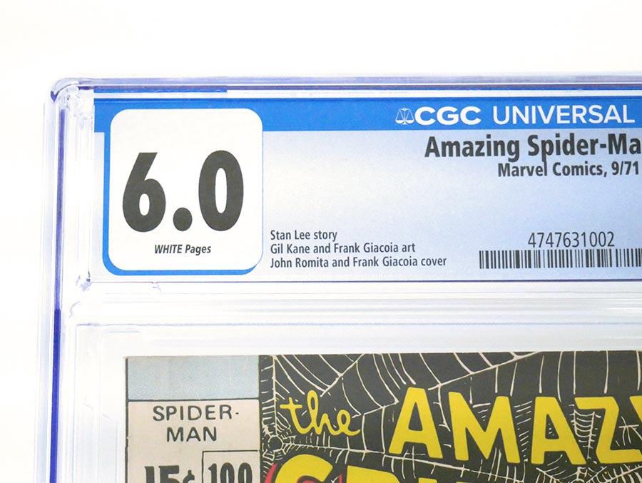 Amazing Spider-Man #100 Cover F CGC 6.0