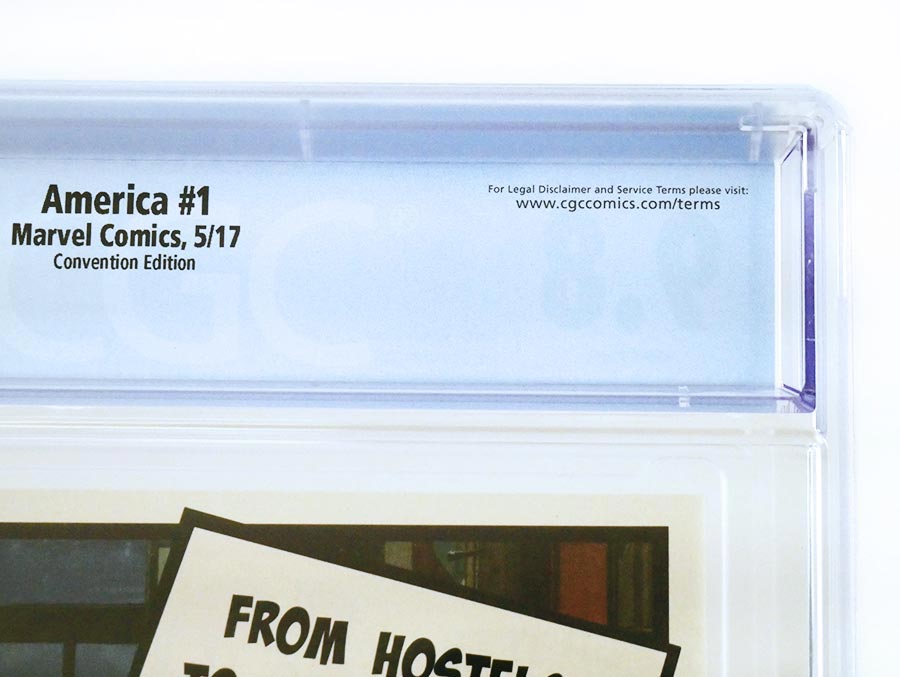 America #1 Cover L Joyce Chin Variant Cover CGC 9.8