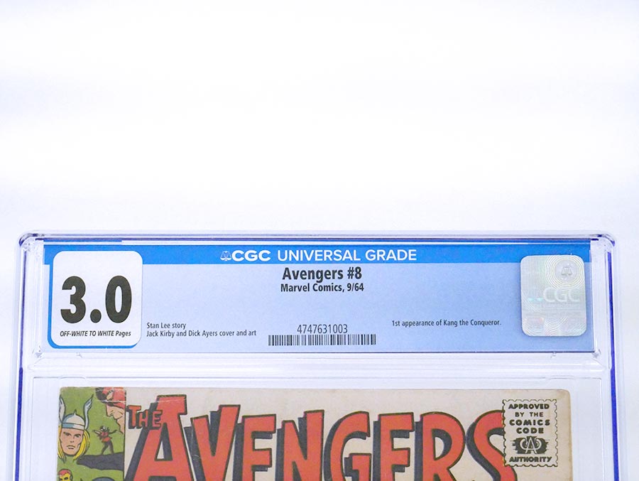 Avengers #8 Cover E CGC 3.0