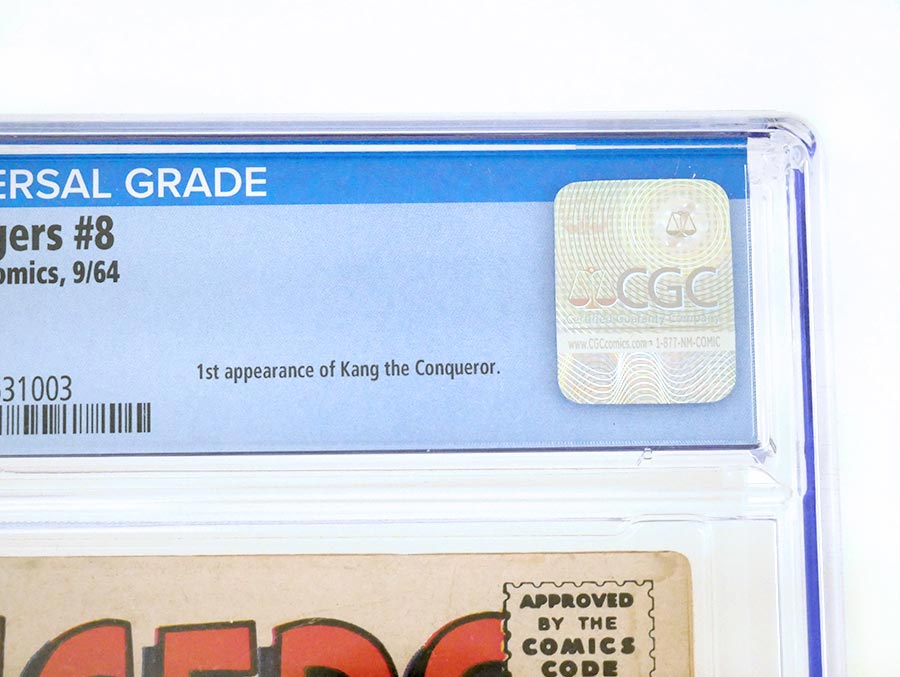 Avengers #8 Cover E CGC 3.0