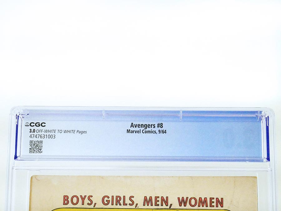 Avengers #8 Cover E CGC 3.0