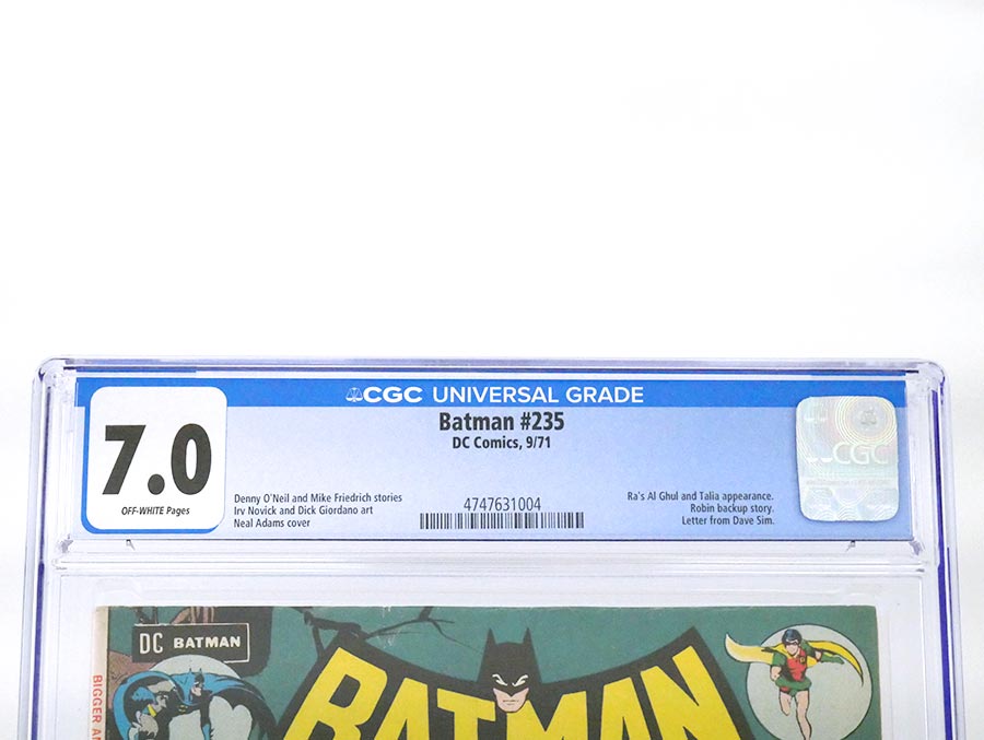 Batman #235 Cover B CGC 7.0