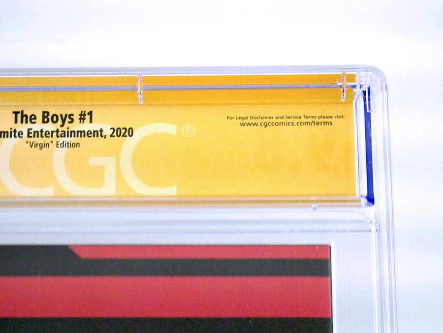 Boys #1 Cover L Virgin Variant CGC Signature Series 9.8 Signed By Antony Starr Jack Quaid Valorie Curry Karen Fukuhara Susan Heyward & Jessie Usher