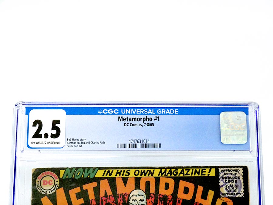 Metamorpho #1 Cover B CGC 2.5