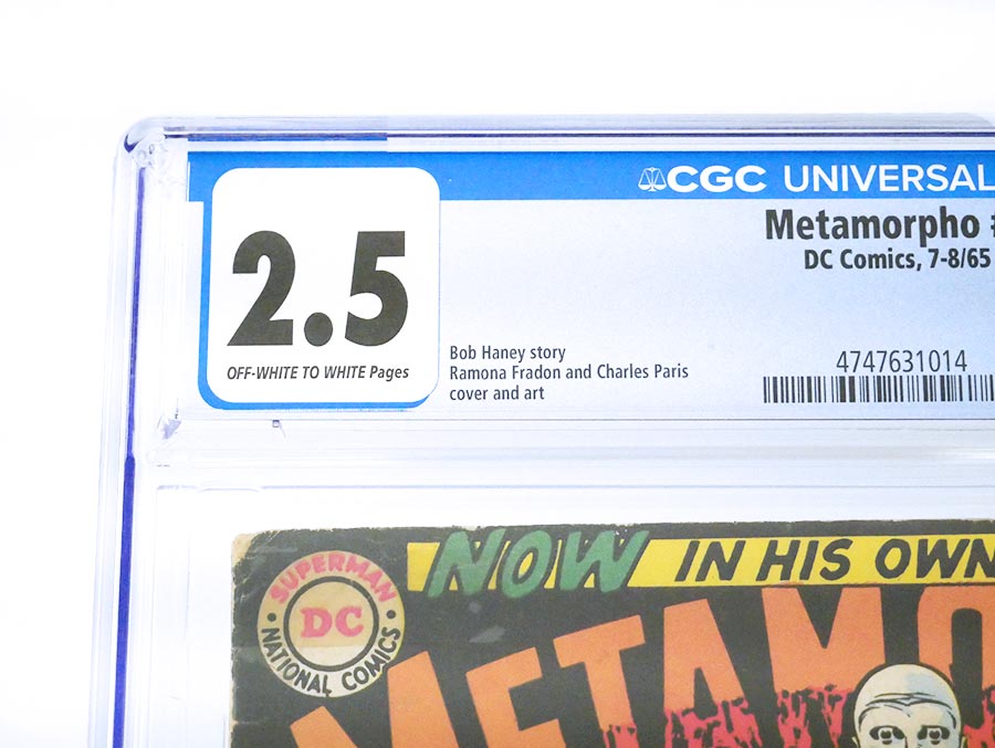 Metamorpho #1 Cover B CGC 2.5