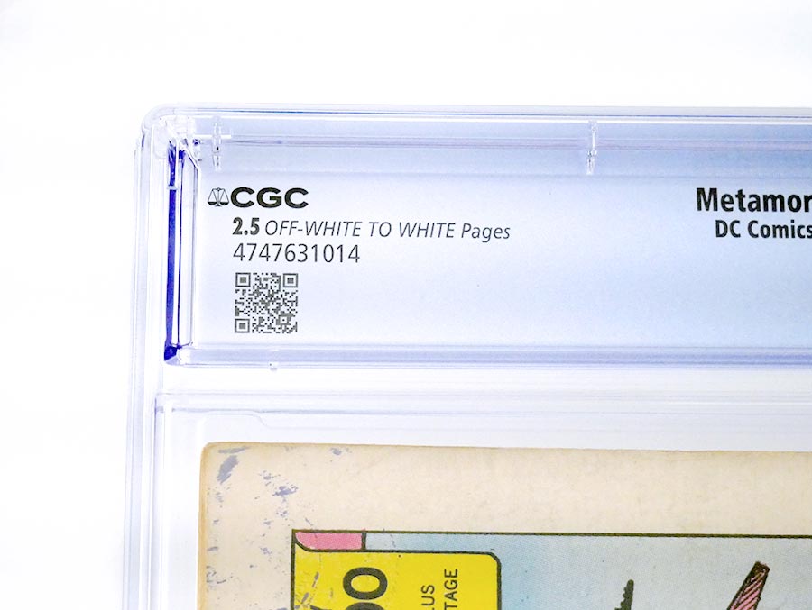 Metamorpho #1 Cover B CGC 2.5