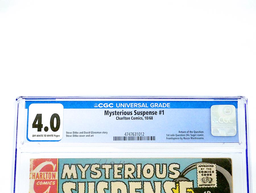 Mysterious Suspense #1 Cover B CGC 4.0