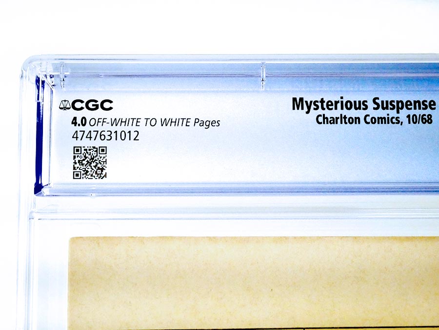 Mysterious Suspense #1 Cover B CGC 4.0