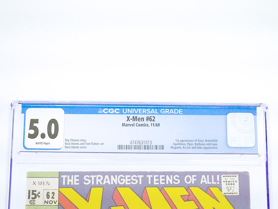 X-Men Vol 1 #62 Cover D 1st Ptg CGC 5.0