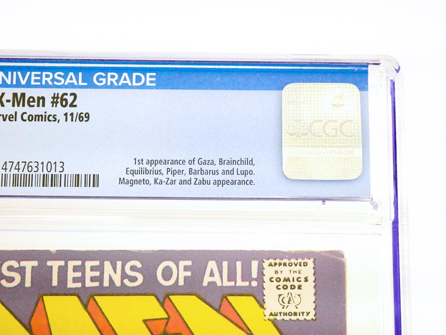 X-Men Vol 1 #62 Cover D 1st Ptg CGC 5.0