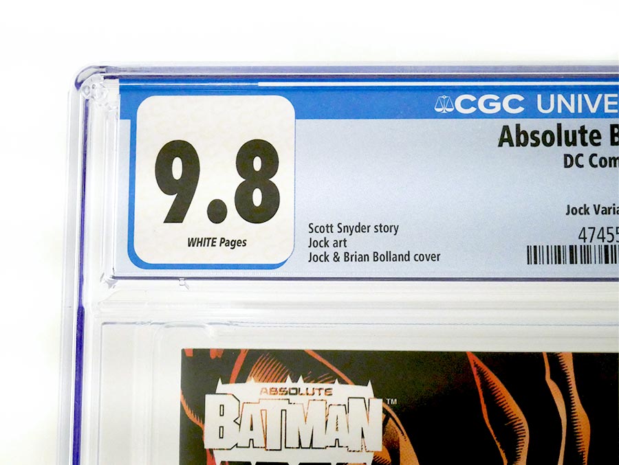 Absolute Batman #15 Cover Z-D Variant Jock & Brian Bolland Card Stock Cover CGC 9.8 (DC All In)