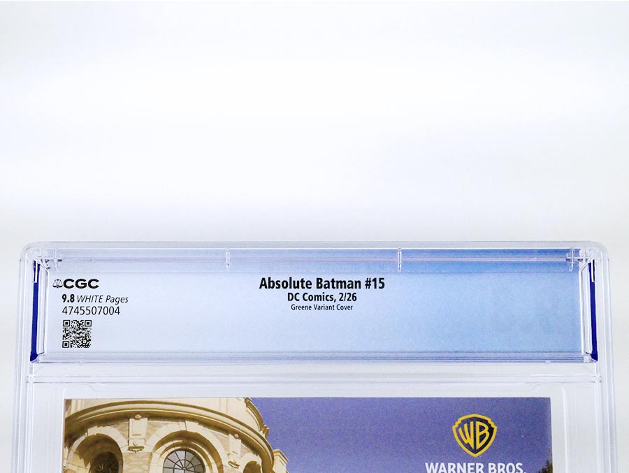 Absolute Batman #15 Cover Z-E Incentive Sanford Greene Card Stock Variant Cover CGC 9.8 (DC All In)