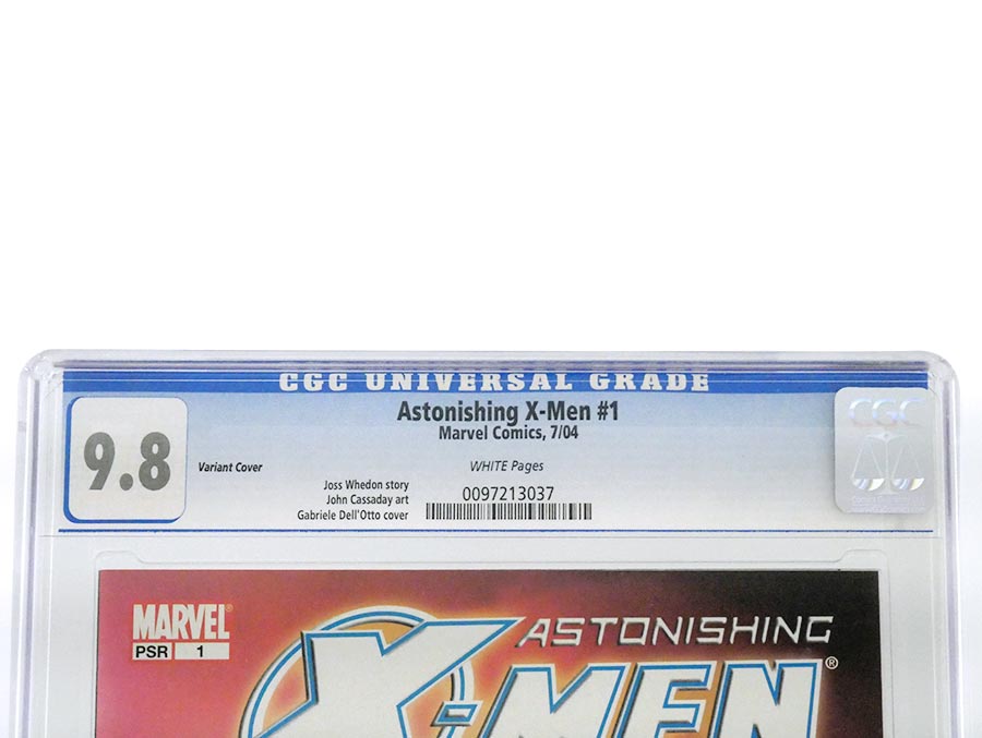 Astonishing X-Men Vol 3 #1 Cover E Incentive 2nd Variant Dell Otto Cover CGC 9.8