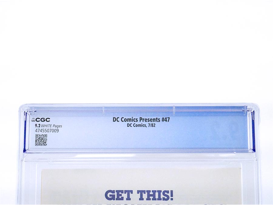 DC Comics Presents #47 Cover C CGC 9.2
