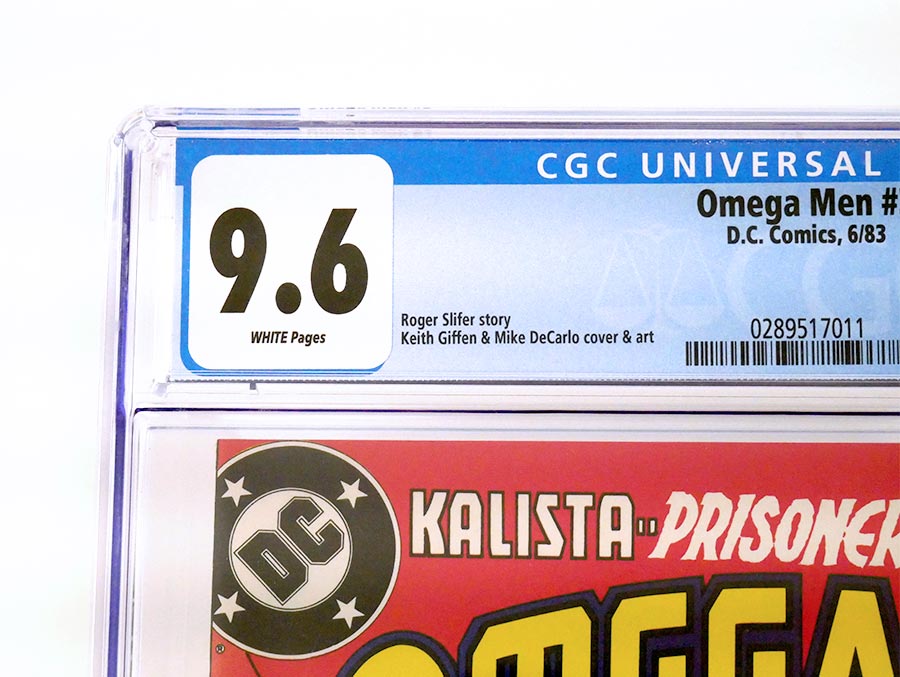 Omega Men #3 Cover I CGC 9.6