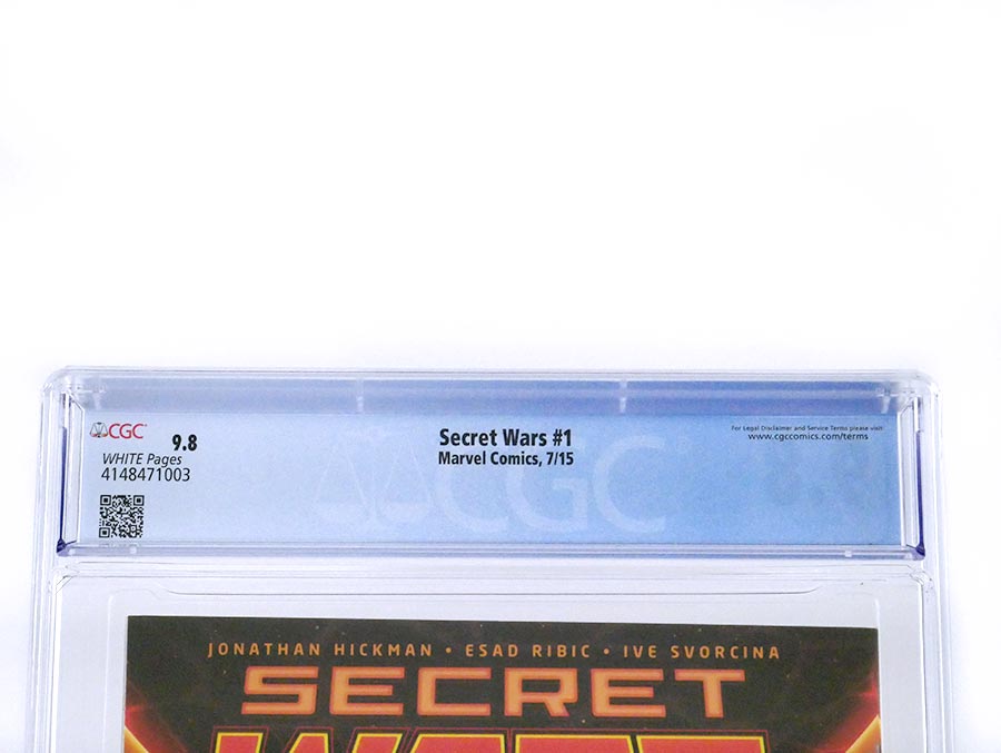 Secret Wars #1 Cover Z-Z-B 1st Ptg Regular Alex Ross Cover CGC 9.8