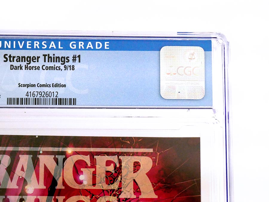 Stranger Things #1 Cover K Variant Clayton Crain Cover CGC 9.8