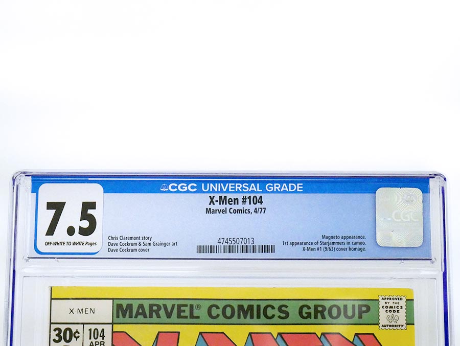 X-Men Vol 1 #104 Cover D CGC 7.5