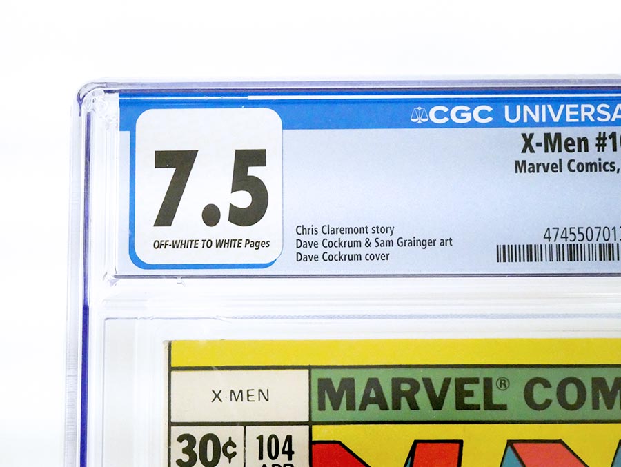 X-Men Vol 1 #104 Cover D CGC 7.5