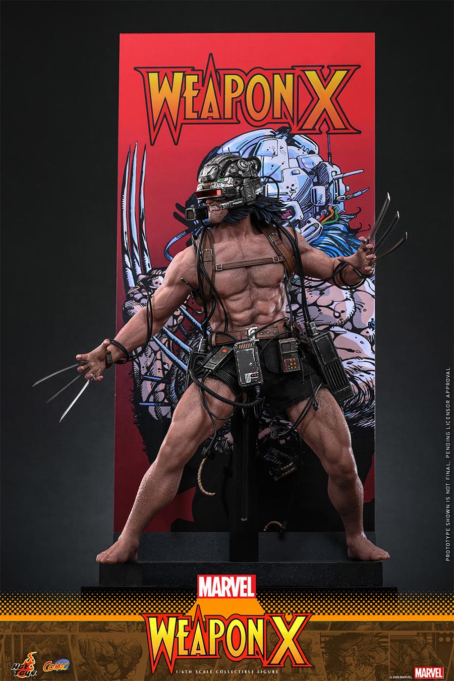 Marvel Wolverine Weapon X Sixth Scale Figure