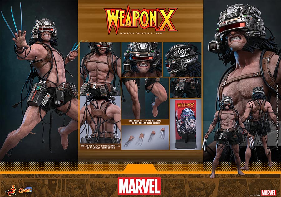 Marvel Wolverine Weapon X Sixth Scale Figure