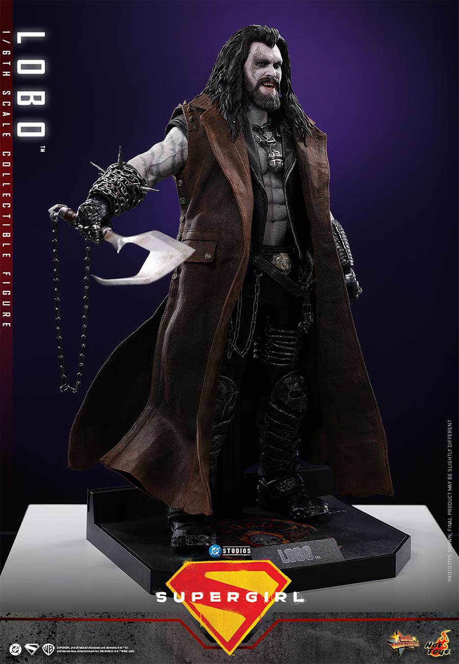 DC Supergirl Movie Lobo Sixth Scale Figure