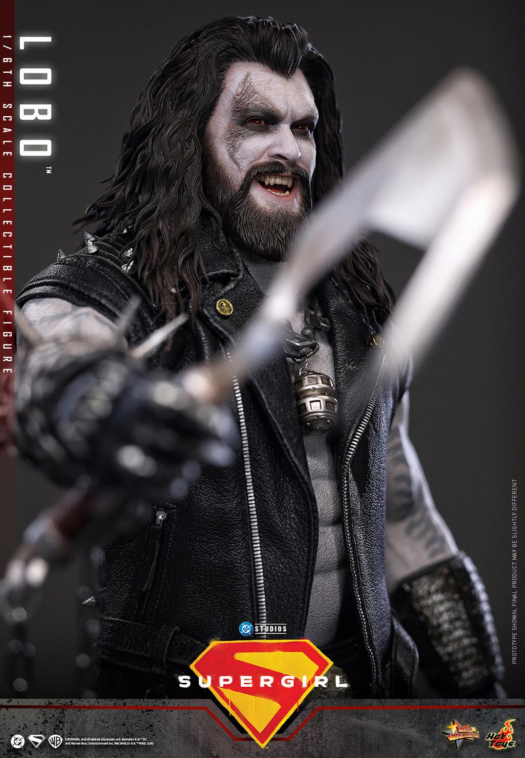 DC Supergirl Movie Lobo Sixth Scale Figure