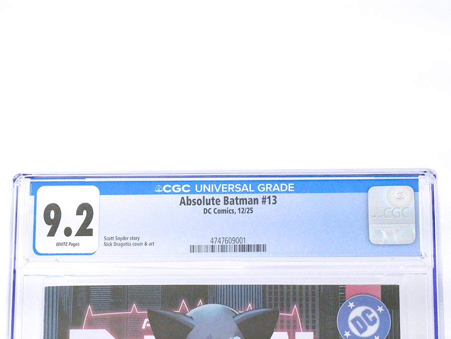 Absolute Batman #13 Cover M Regular Nick Dragotta Cover CGC 9.2 (DC All In)