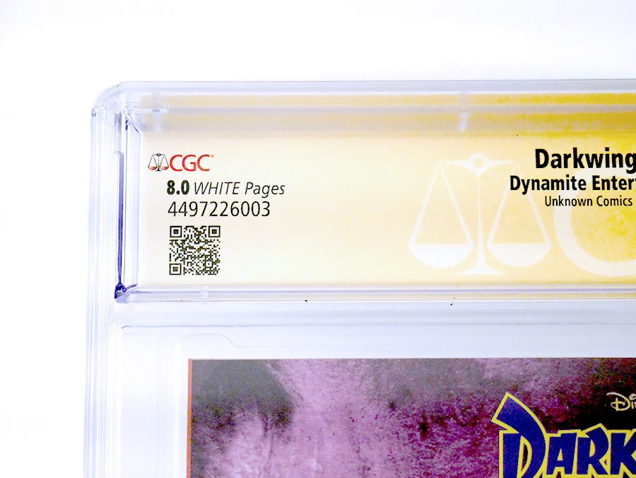 Darkwing Duck Vol 3 #1 Cover Z-L Marco Matrazzo Variant Cover CGC Signature Series 8.0 Signed By Jim Cummings