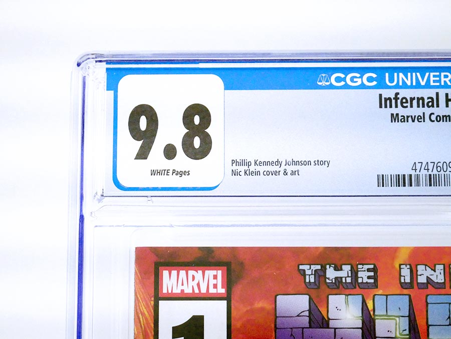 Infernal Hulk #1 Cover Q Regular Nic Klein Cover CGC 9.8