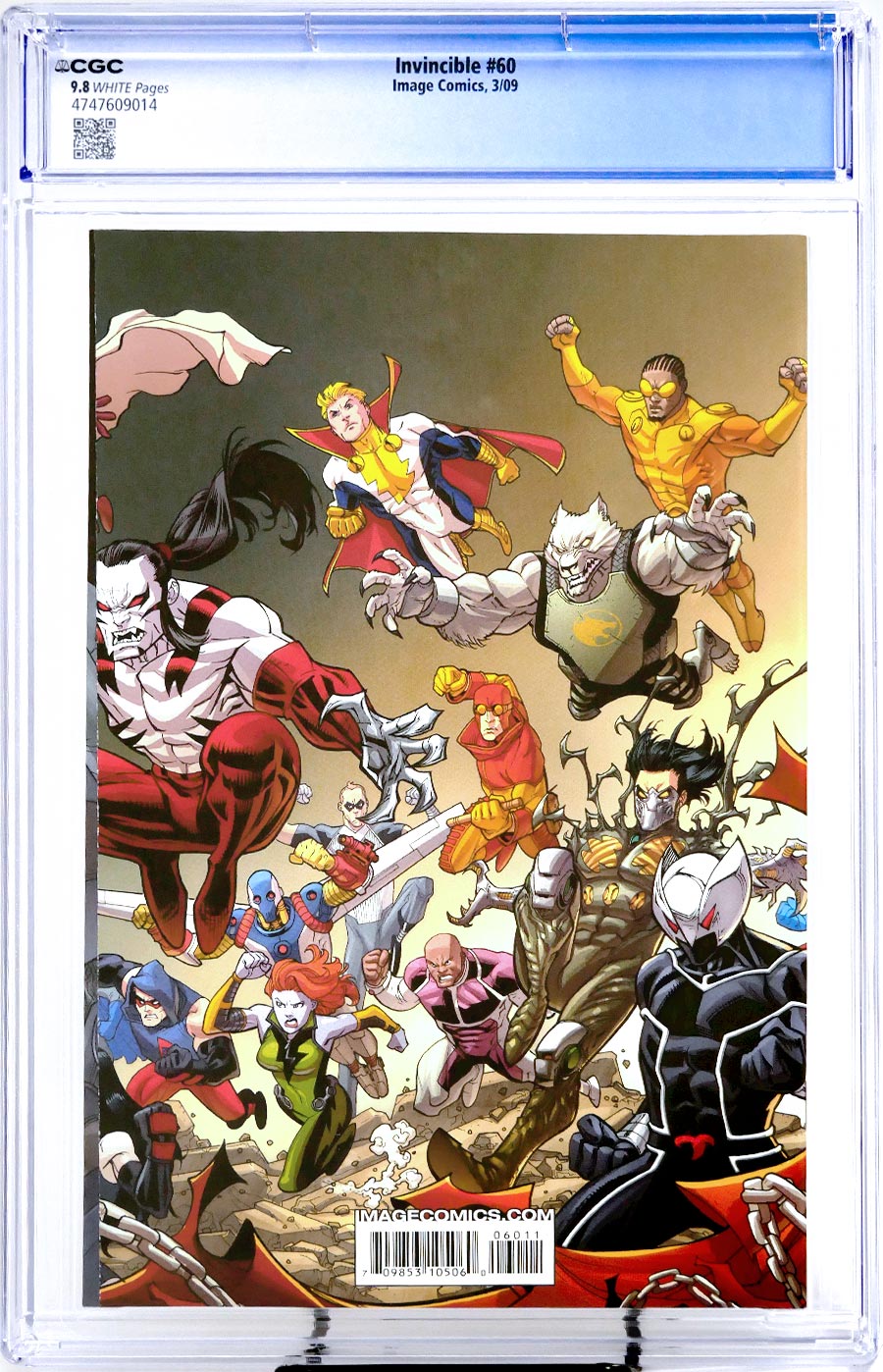 Invincible #60 Cover C 1st Ptg CGC 9.8