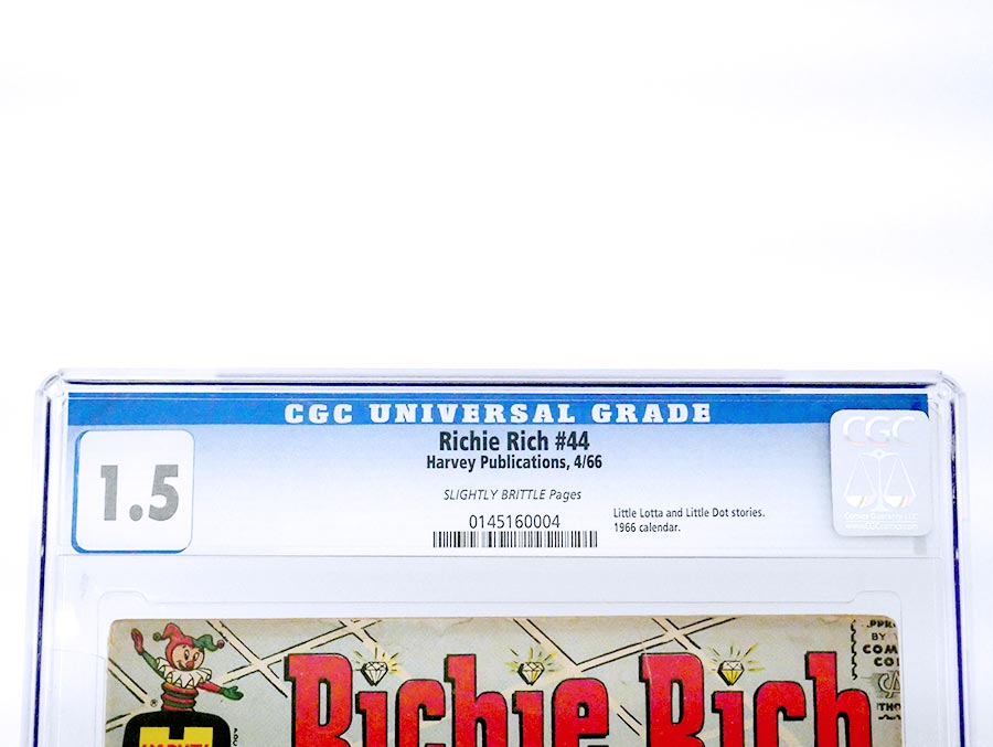 Richie Rich The Poor Little Rich Boy #44 Cover B CGC 1.5