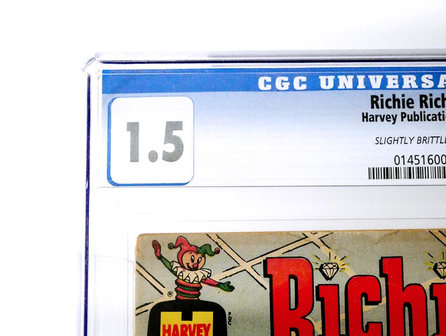 Richie Rich The Poor Little Rich Boy #44 Cover B CGC 1.5