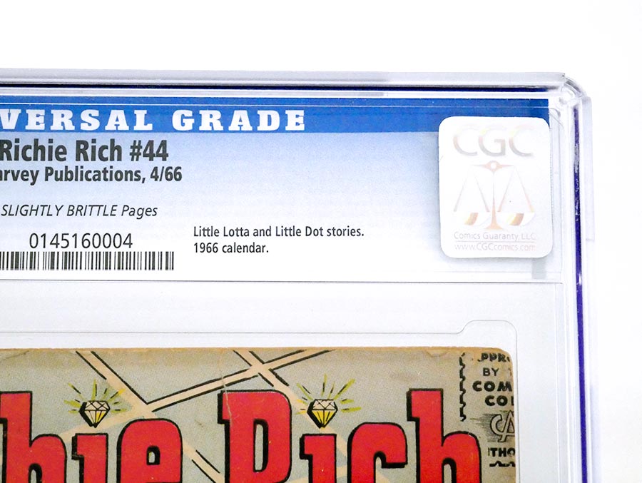Richie Rich The Poor Little Rich Boy #44 Cover B CGC 1.5