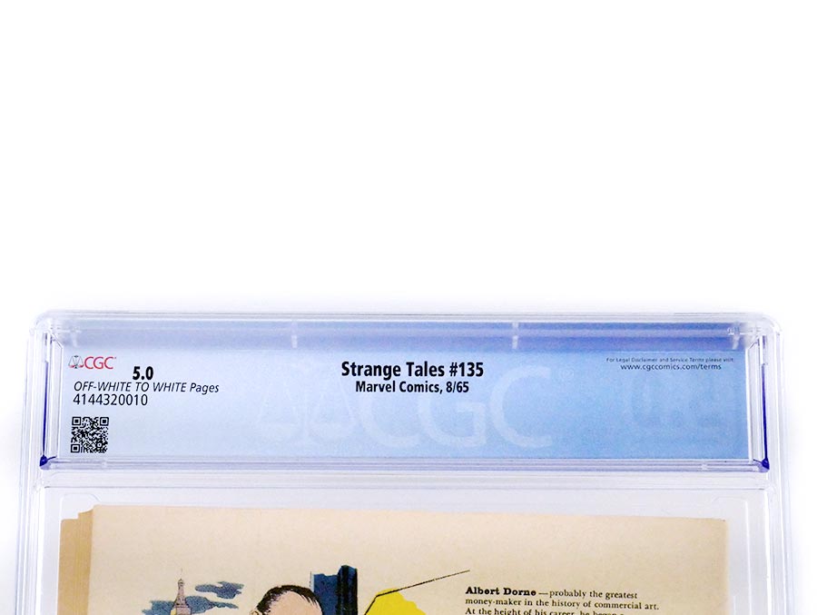 Strange Tales #135 Cover C CGC 5.0