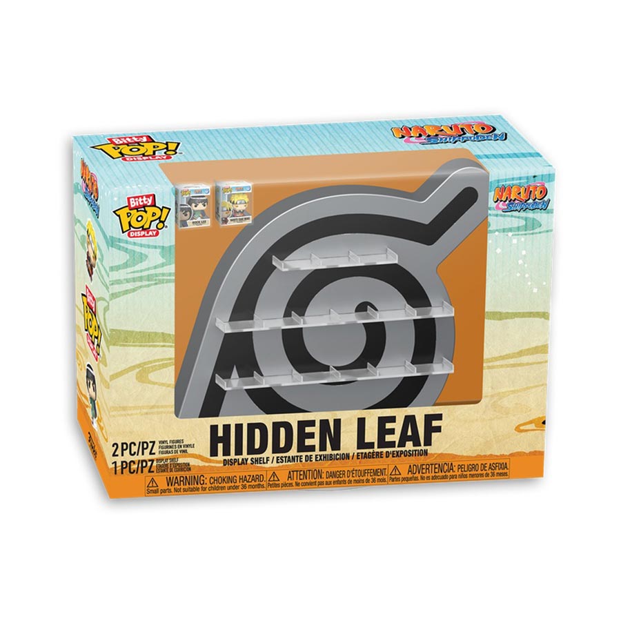 Bitty POP Display Naruto Hidden Leaf