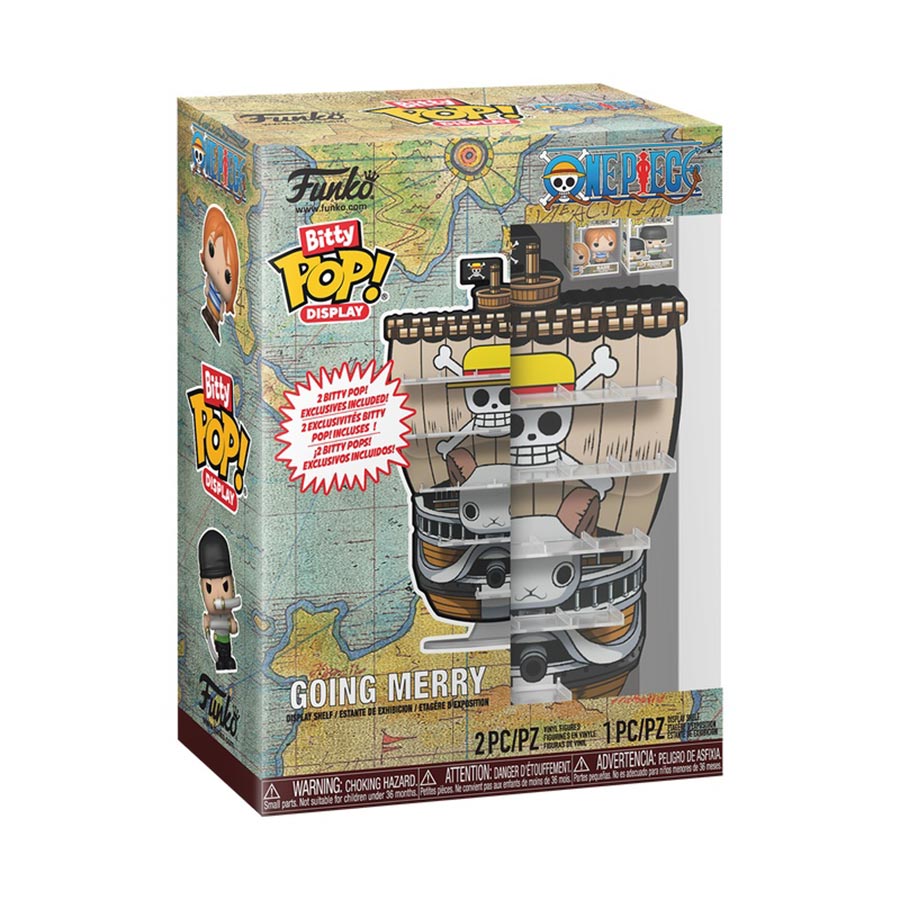 Bitty POP Display One Piece Going Merry