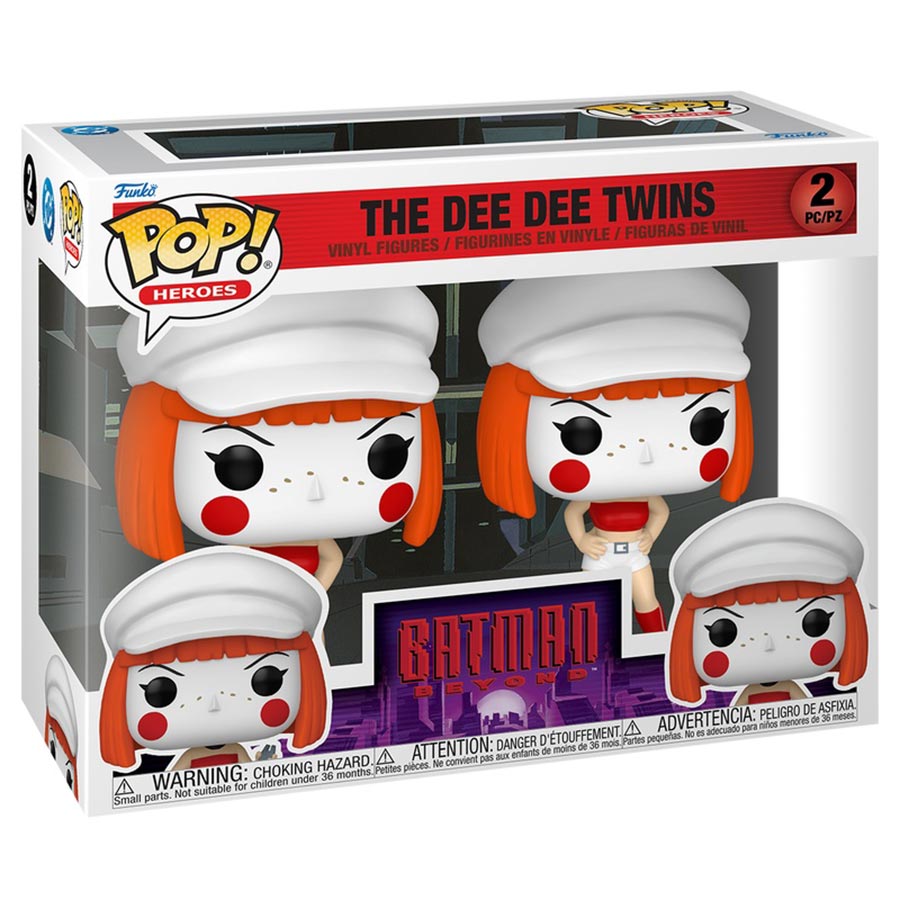 POP Heroes Batman Beyond Return Of The Joker The Dee Dee Twins 2-Pack Vinyl Figure