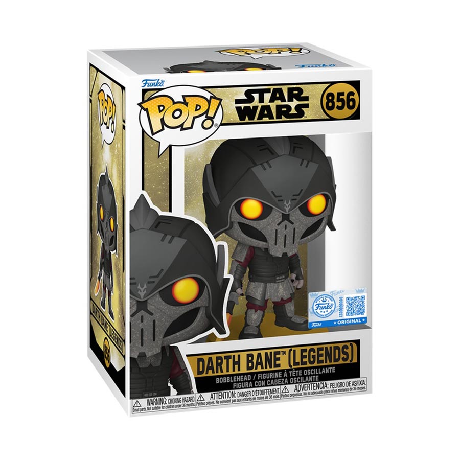 POP Star Wars Legends Darth Bane Vinyl Bobble Head