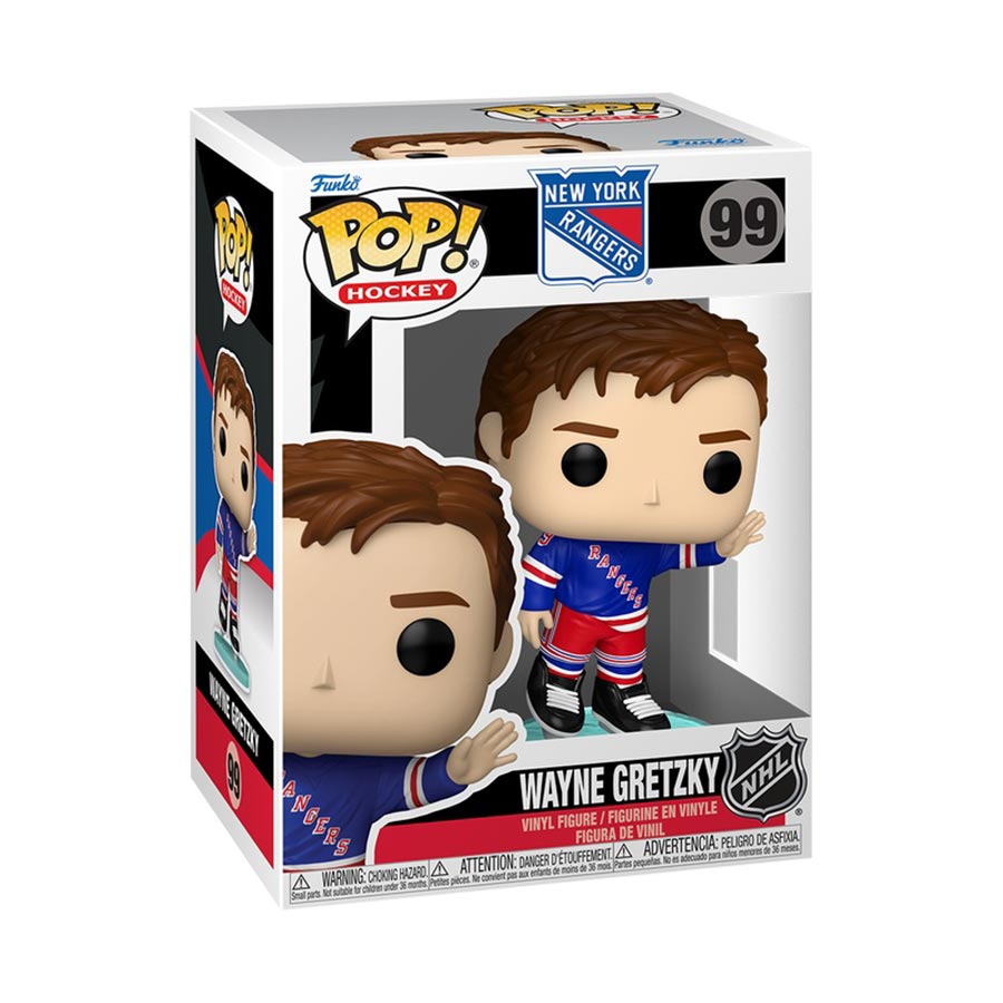 POP NHL Legends Wayne Gretzky New York Rangers (Farewell) Vinyl Figure
