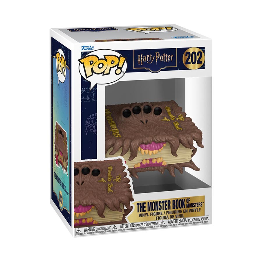 POP Movies Harry Potter Monster Book Of Monsters Vinyl Figure