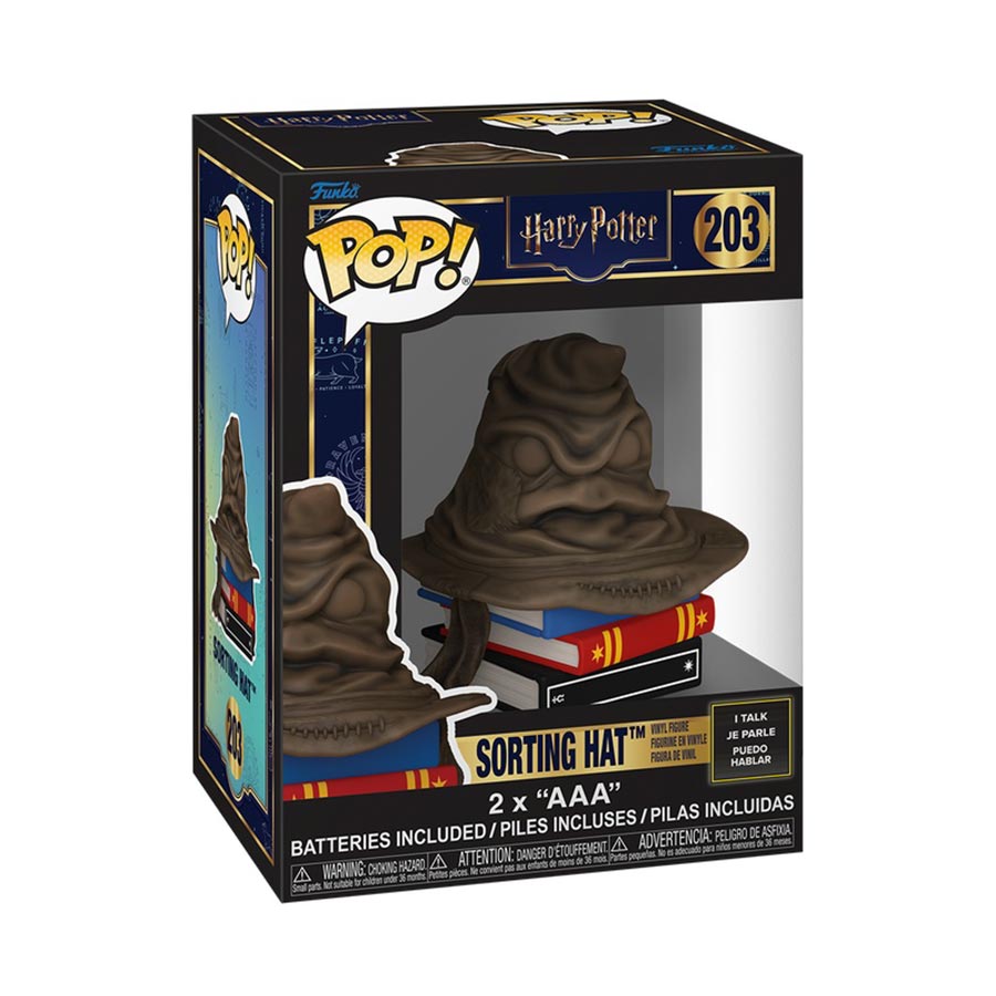 POP Sounds Harry Potter Sorting Hat Vinyl Figure