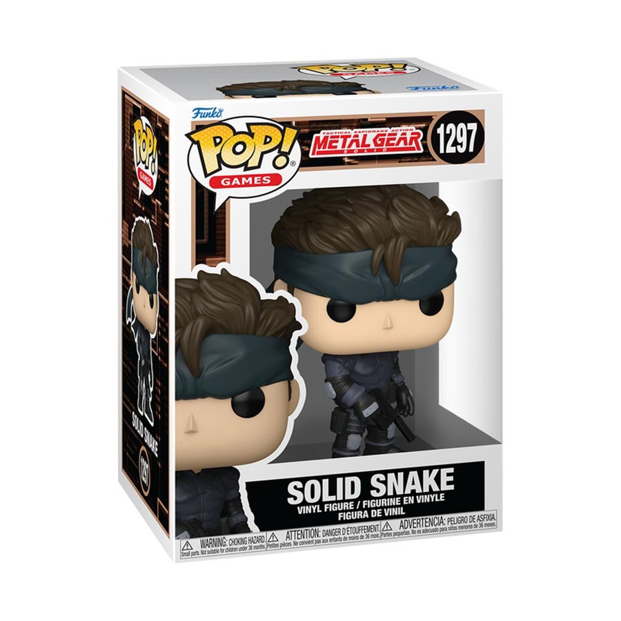 POP Games Metal Gear Solid Solid Snake Vinyl Figure