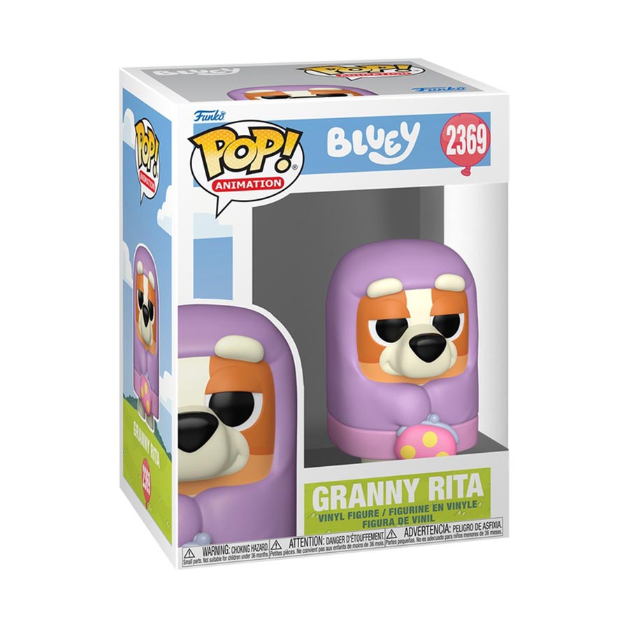 POP Animation Bluey Granny Rita Vinyl Figure