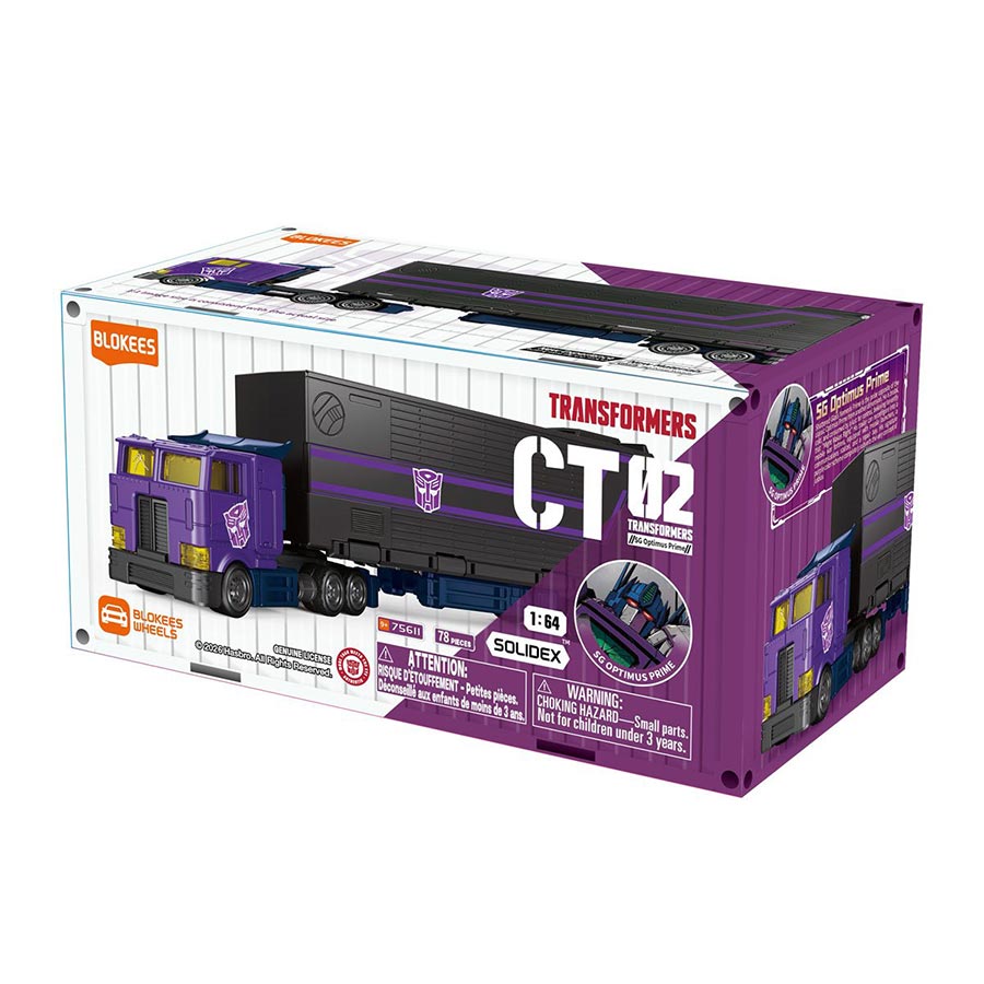 Blokees Transformers CT02 SG Optimus Prime Blokees Wheels Model Kit
