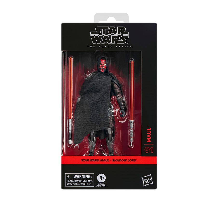 Star Wars The Black Series Maul 6-Inch Action Figure