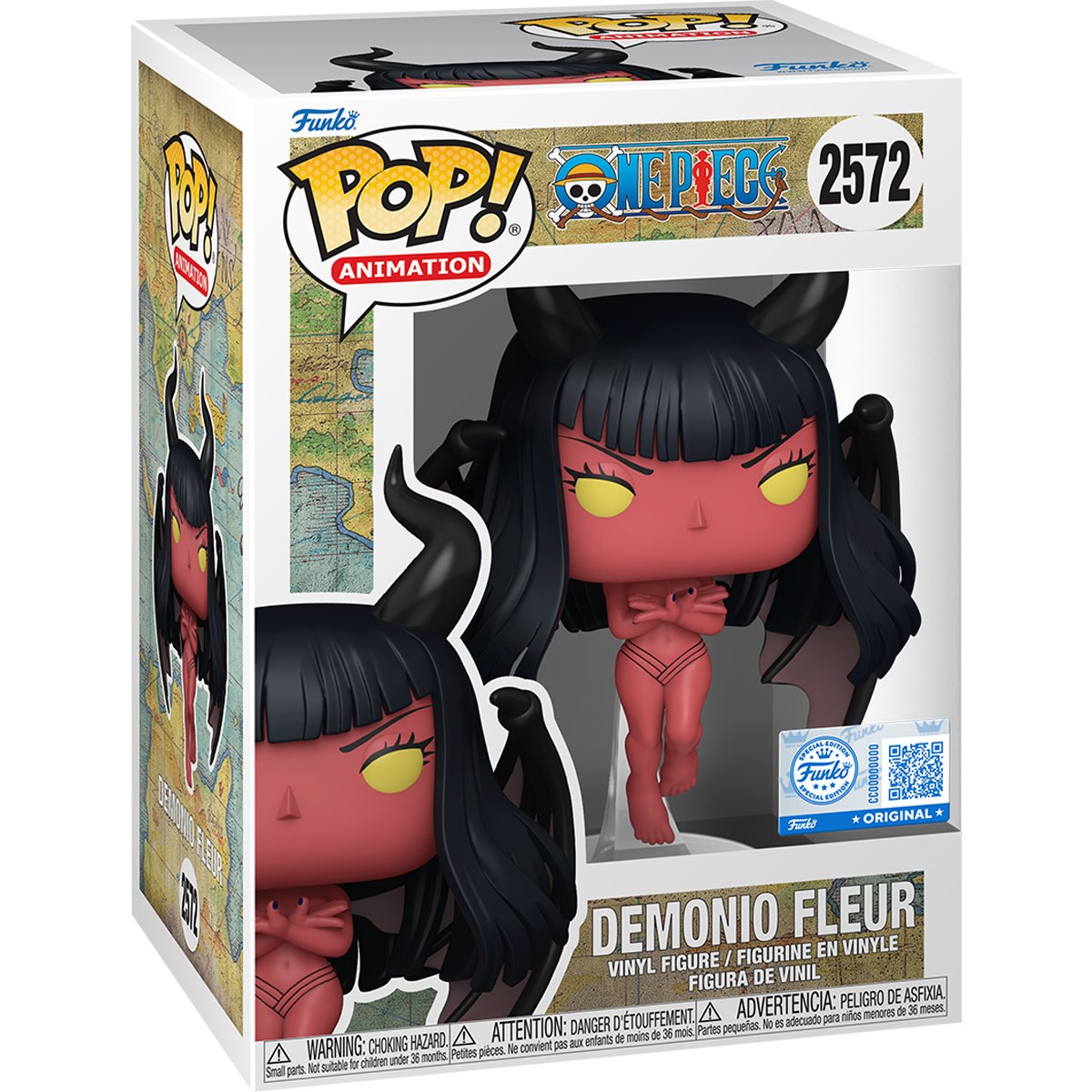 POP One Piece Demonio Fleur Entertainment Earth Exclusive Vinyl Figure